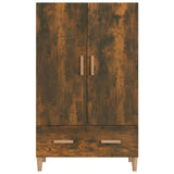 Credenza Rovere Fumo 70x31x115 cm in Legno truciolato