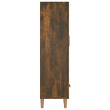 Credenza Rovere Fumo 70x31x115 cm in Legno truciolato