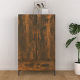 Credenza Rovere Fumo 70x31x115 cm in Legno truciolato