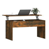 Tavolino Rovere Fumo 102x50,5x52,5 cm in Legno truciolato