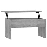 Tavolino Salotto Grigio Sonoma 80x50,5x41,5cm Legno truciolato