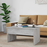 Tavolino Salotto Grigio Sonoma 80x50,5x41,5cm Legno truciolato