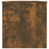 Tavolino da Salotto Rovere Fumo 102x50x52,5cm Legno truciolato