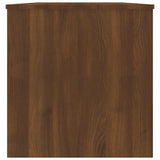 Tavolino Salotto Rovere Marrone 102x50x52,5cm Legno truciolato