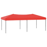 Tenda per Feste Pieghevole Rosso 3x6 m