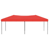 Tenda per Feste Pieghevole Rosso 3x6 m