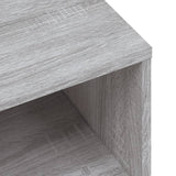 Comodino Grigio Sonoma 40x30x30 cm in Legno truciolato