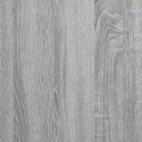 Comodino Grigio Sonoma 40x30x30 cm in Legno truciolato