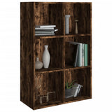 Libreria/Credenza Rovere Fumo 66x30x98 cm in Legno truciolato
