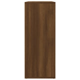 Credenza Rovere Marrone 60x30x75 cm in Legno truciolato