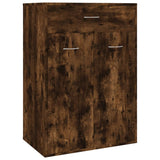 Scarpiera Rovere Fumo 60x35x84 cm in Legno truciolato