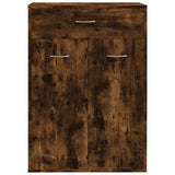 Scarpiera Rovere Fumo 60x35x84 cm in Legno truciolato