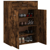 Scarpiera Rovere Fumo 60x35x84 cm in Legno truciolato