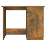Scrivania Rovere Fumo 100x50x76 cm in Legno truciolato