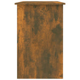 Scrivania Rovere Fumo 100x50x76 cm in Legno truciolato