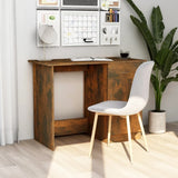 Scrivania Rovere Fumo 100x50x76 cm in Legno truciolato