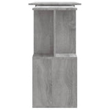 Scrivania Angolare Grigio Sonoma 200x50x76 cm Legno truciolato
