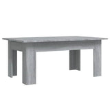Tavolino da Salotto Grigio Sonoma 100x60x42cm Legno truciolato