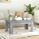 Tavolino da Salotto Grigio Sonoma 100x60x42cm Legno truciolato
