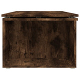 Tavolino da Salotto Rovere Fumo 150x50x35 cm Legno truciolato