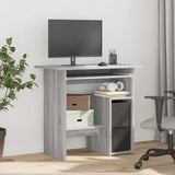 Scrivania Grigio Sonoma 80x45x74 cm in Legno truciolato
