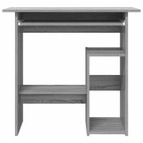 Scrivania Grigio Sonoma 80x45x74 cm in Legno truciolato
