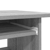 Scrivania Grigio Sonoma 80x45x74 cm in Legno truciolato