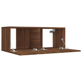 Mobile TV Rovere Marrone 80x30x30 cm Legno truciolato