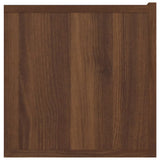 Mobile TV Rovere Marrone 80x30x30 cm Legno truciolato