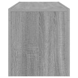 Mobile Porta TV con Luci LED Grigio Sonoma 120x35x40 cmcm