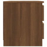 Comodini Rovere Marrone 2 pz 50x39x43,5 cm in Legno truciolato