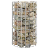 Palo Gabbione Circolare in Acciaio Zincato 30x50 cm