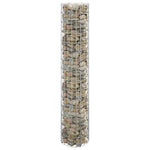 Palo Gabbione Circolare in Acciaio Zincato 30x150 cm