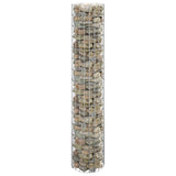 Palo Gabbione Circolare in Acciaio Zincato 30x150 cm