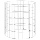 Palo Gabbione Circolare in Acciaio Zincato 50x50 cm