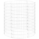 Palo Gabbione Circolare in Acciaio Zincato 100x100 cm