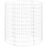 Palo Gabbione Circolare in Acciaio Zincato 100x100 cm