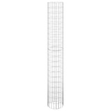 Fioriere Gabbione Circolare 3 pz in Acciaio Zincato 30x200 cm