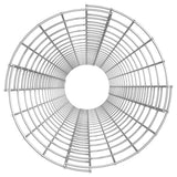 Fioriere Gabbione Circolare 3 pz in Acciaio Zincato 30x200 cm