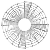 Fioriere Gabbione Circolare 3 pz in Acciaio Zincato 30x200 cm