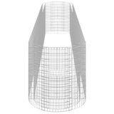 Gabbione con Letto Rialzato in Ferro Zincato 600x100x100 cm