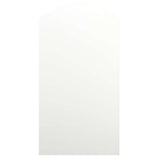 Specchio con Luci LED 90x45 cm Forma ad Arco in Vetro