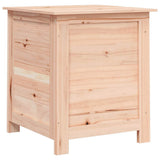 Scatola per Cuscini da Esterno 50x50x56cm Legno Massello Abete