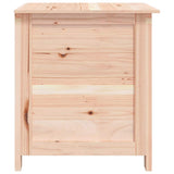 Scatola per Cuscini da Esterno 50x50x56cm Legno Massello Abete