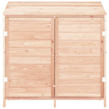 Capanno da Giardino 102x52x112 cm in Legno Massello di Abete