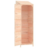 Capanno da Giardino 55x52x174,5 cm in Legno Massello di Abete