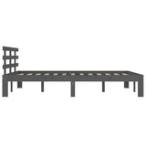 Giroletto Grigio in Legno Massello 150x200 cm King Size