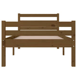Giroletto senza Materaso Ambra in Legno Massello 75x190 cm