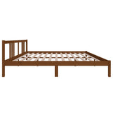 Giroletto senza Materaso Ambra in Legno Massello 200x200 cm