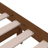 Giroletto senza Materaso Ambra in Legno Massello 200x200 cm